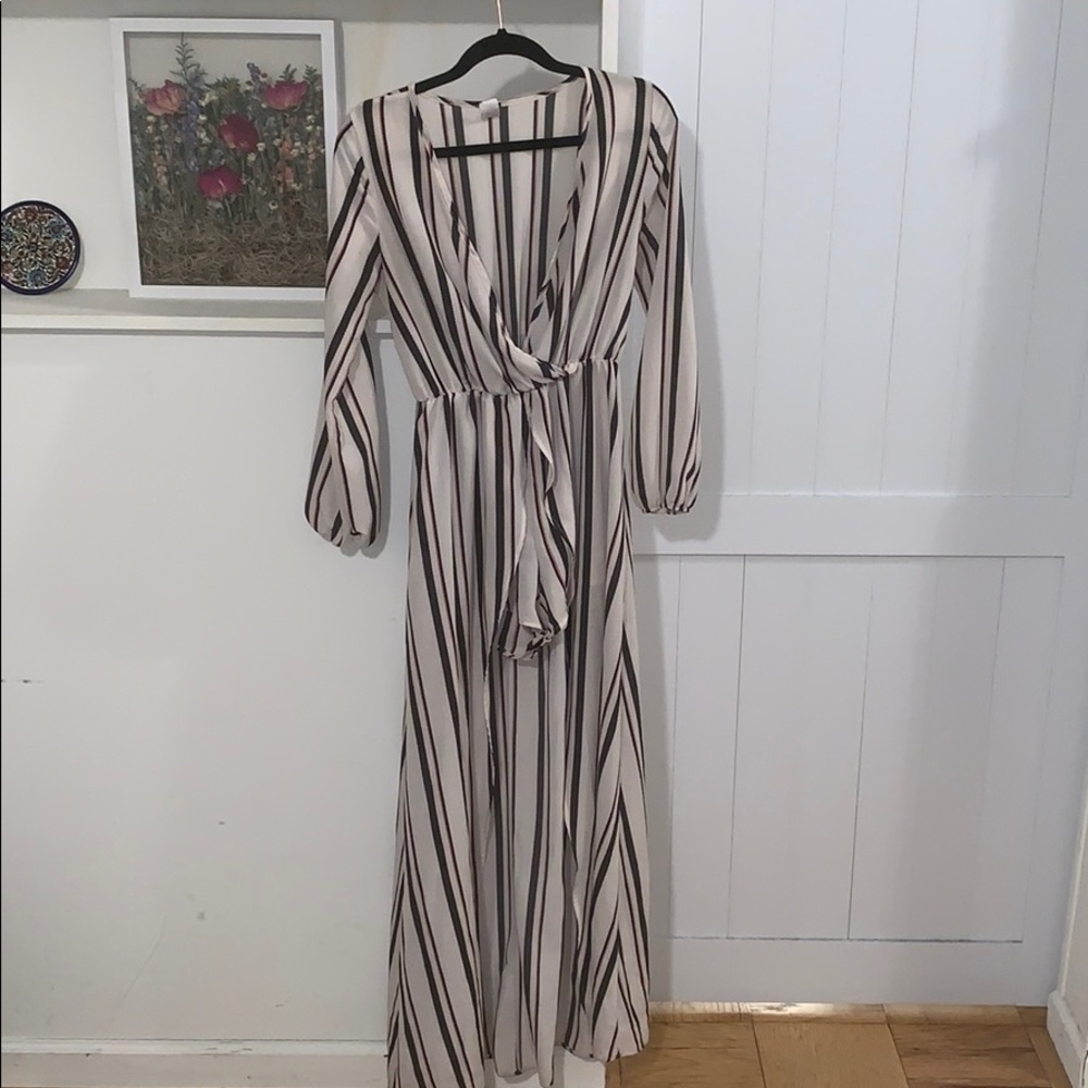 Striped romper/jumpsuit